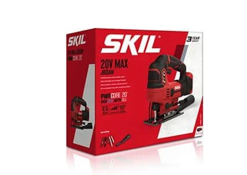 גוף מסור אנכי (ג'יקסו) נטען 20V + מתנה סוללה 2.0Ah + מטען - סקיל SKIL 