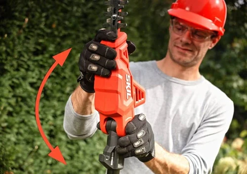 גוף מגזמת גובה 20V חשמלית נטענת טלסקופית עד 3 מטר + מתנה סוללה 2.0Ah + מטען - סקיל SKIL
