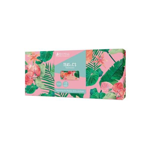 פלטת הגשה פורצלן סדרת Tropicana