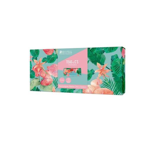 פלטת הגשה פורצלן סדרת Tropicana