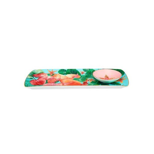 פלטת הגשה וקערית סדרת Tropicana