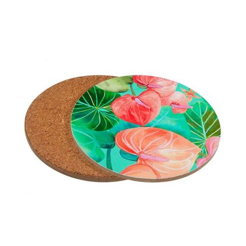 מארז 4 קוסטרים שעם Tropicana