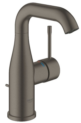 ברז לכיור רחצה סדרת אסנס גוון גרפיט מוברש GROHE דגם 23462GN1