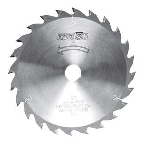 להב TCT 160 x 1.2/1.8 x 20 mm, 24 AT - מאפל MAFELL