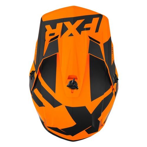 קסדת שטח FXR CLUTCH כתום\שחור