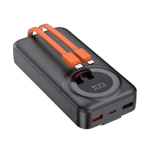 סוללת גיבוי 20,000mAh עם כבלים מובנים DISCOVERY DS PB-220