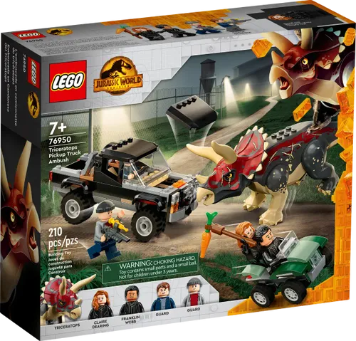 לגו עולם היורה – מארב הטנדר והטריצרטופס (76950) LEGO