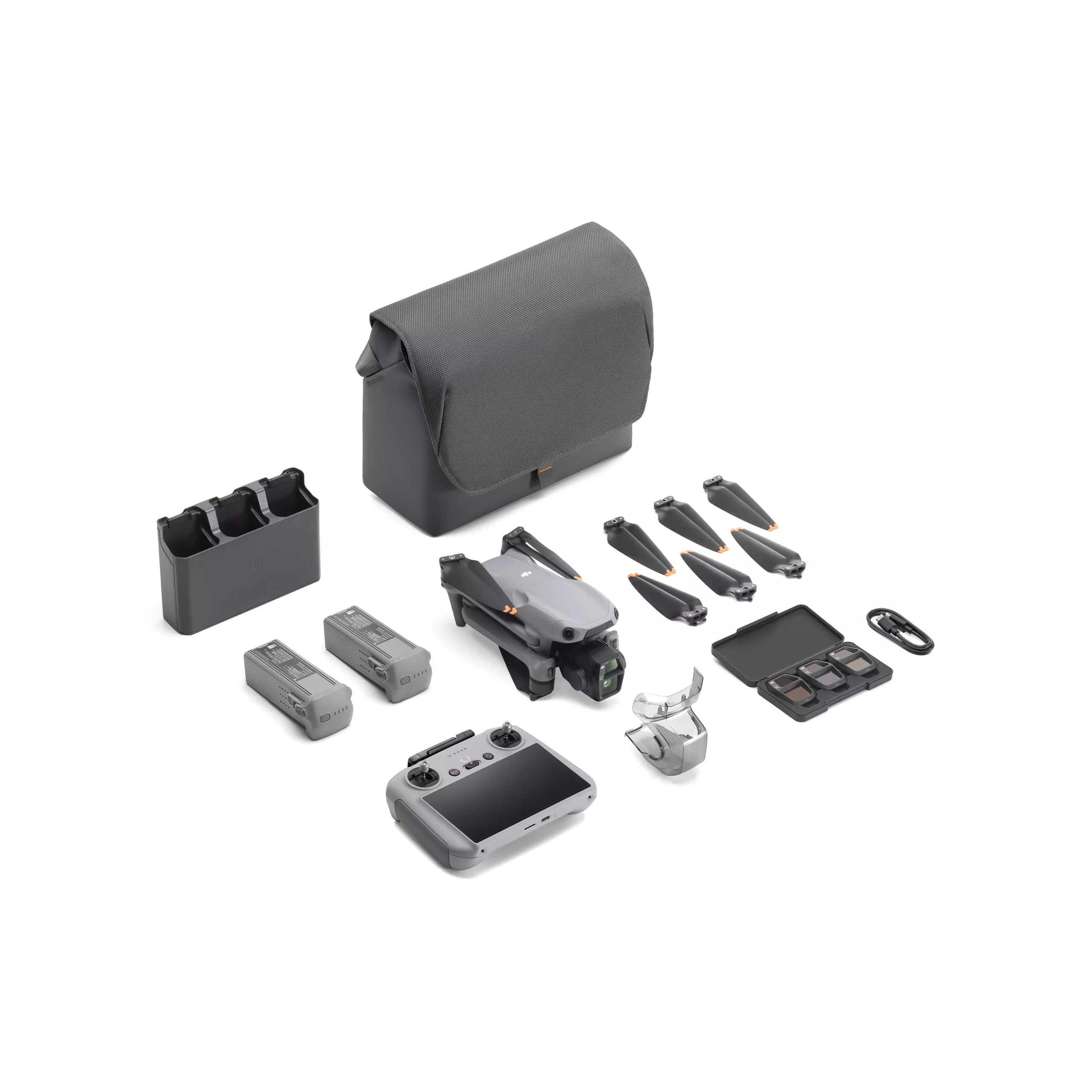 רחפן DJI Air 3S Combo עם שלט חכם RC2 Dji