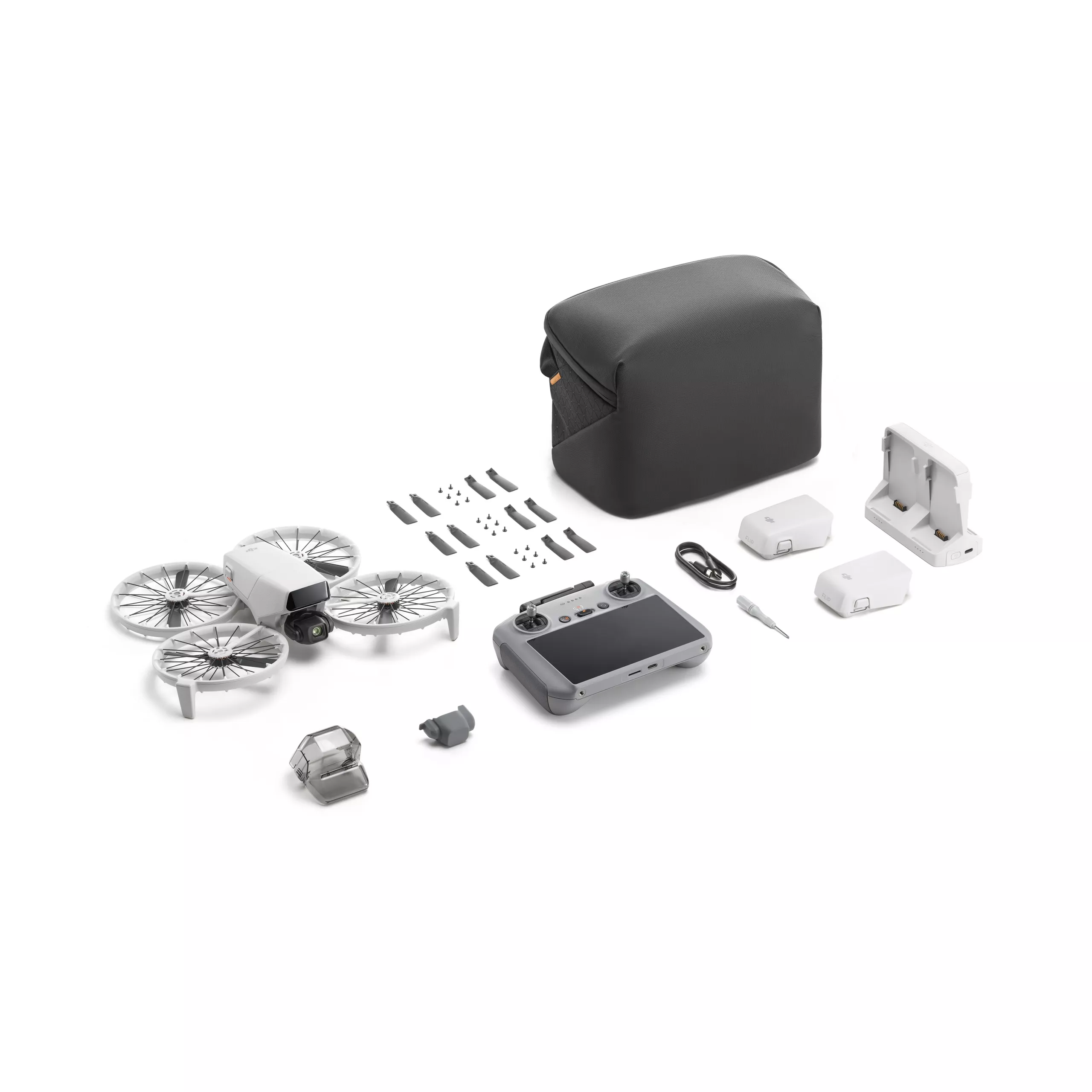 רחפן DJI Flip Fly More Combo-רחפן ולוגרים רב-תכליתי