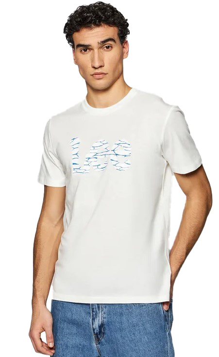 חולצת לי Lee Wobbly Logo T-Shirt | גברים