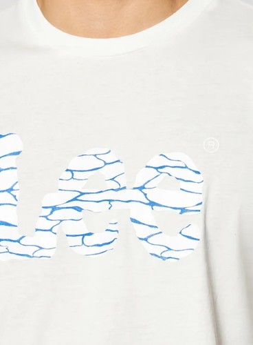 חולצת לי Lee Wobbly Logo T-Shirt | גברים