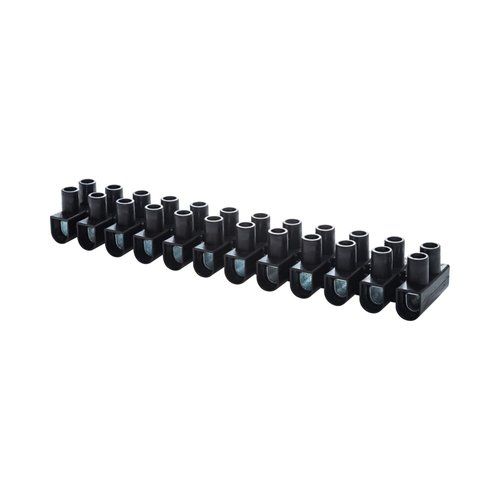 300 מהדקים U שחור מידה 2 DG12-10MM² Nisko 
