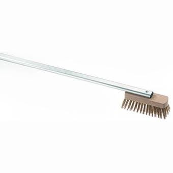 מברשת ניקוי לטאבון מבית Gi.Metal דגם GM-ACH-SP# עם סיבי נחושת ברוחב 16 ס