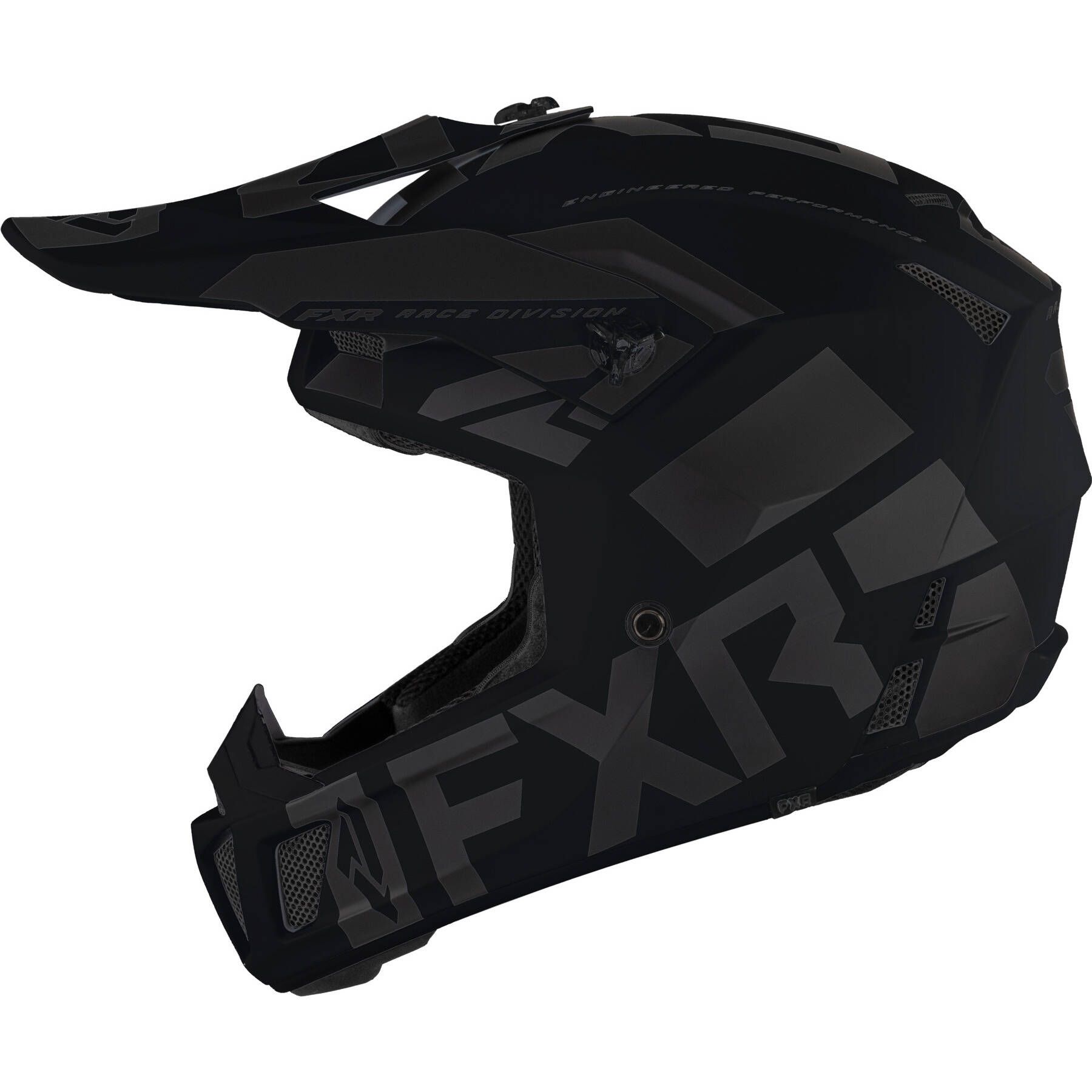 קסדת שטח FXR CLUTCH שחור\אפור