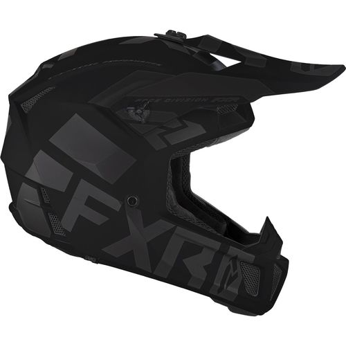 קסדת שטח FXR CLUTCH שחור\אפור