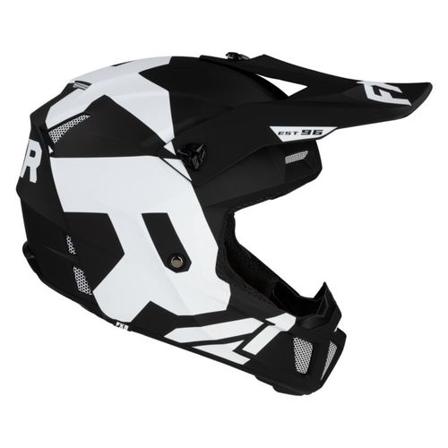 קסדת שטח FXR CLUTCH שחור\לבן