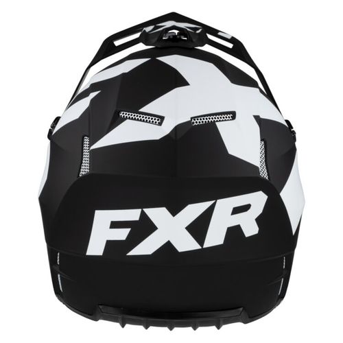 קסדת שטח FXR CLUTCH שחור\לבן