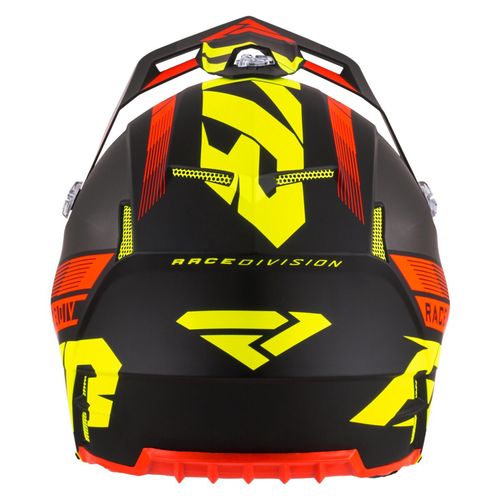 קסדת שטח FXR CLUTCH שחור\צהוב\אדום