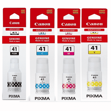 סט 4 מיכלי דיו מקורי GI41 CANON