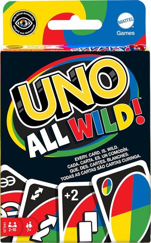 אונו קלפי פרא Mattel - UNO ALL WILD