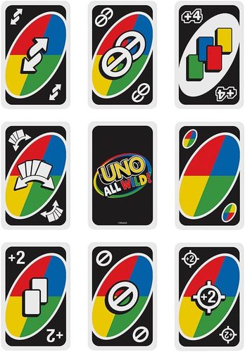 אונו קלפי פרא Mattel - UNO ALL WILD