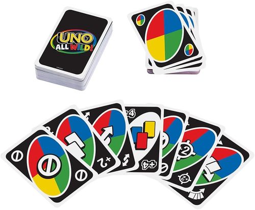 אונו קלפי פרא Mattel - UNO ALL WILD