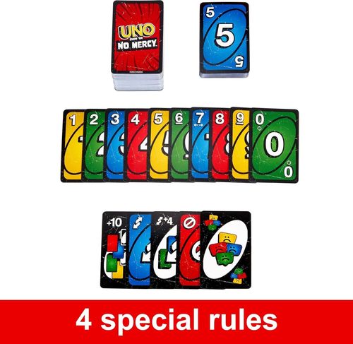 אונו ללא רחמים Mattel - UNO Show'em No Mercy