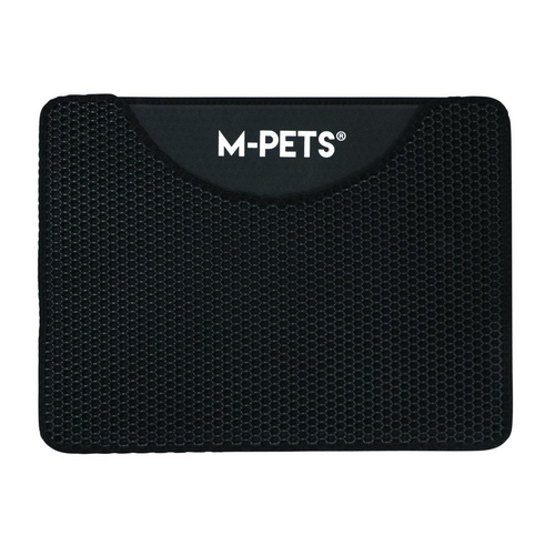 אמ-פטס M-Pets לחתול שטיח פטנט מלבני לרוחב בצבע שחור