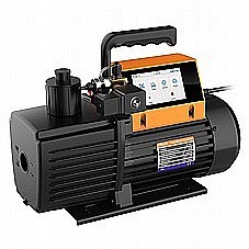 משאבת וואקום 12CFM דו 15מיק 5L\S צג ואקום חכם+ברז חשמלי APP