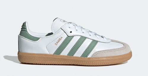 אדידס- נעלי סמבה לנשים בצבע ירוק | 35-40 |  ADIDAS Samba Shoes -GREEN jp5479