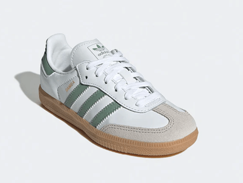 אדידס- נעלי סמבה לנשים בצבע ירוק | 35-40 |  ADIDAS Samba Shoes -GREEN jp5479