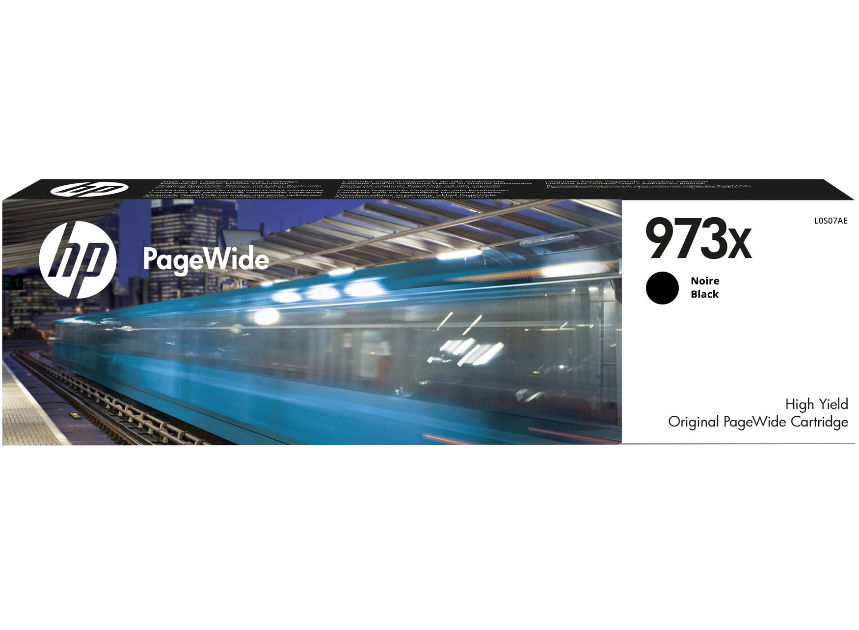 HP 973X High Yield Black Original PageWide Cartridge