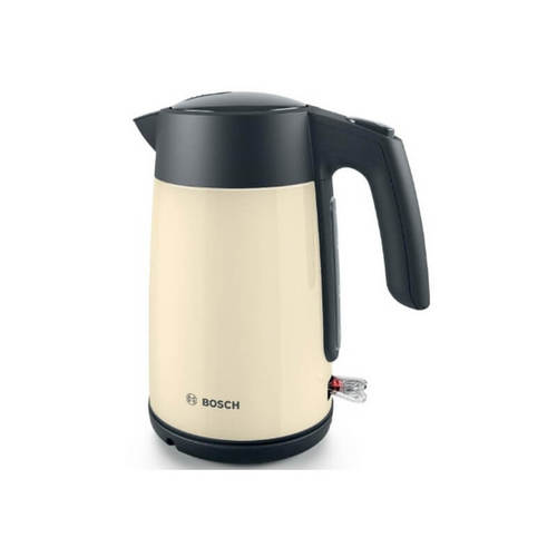 קומקום חשמלי 1.7 ליטר דגם TWK7L467 BOSCH בצבע קרם