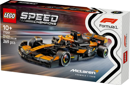 משחק לגו מכונית מרוץ McLaren F1® Team MCL38 לגילאי 10+