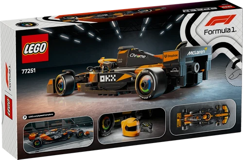 משחק לגו מכונית מרוץ McLaren F1® Team MCL38 לגילאי 10+