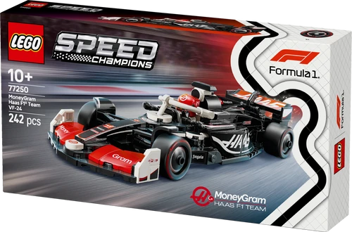 משחק לגו מכונית מרוץ MoneyGram Haas F1® Team VF-24 לגילאי 10+
