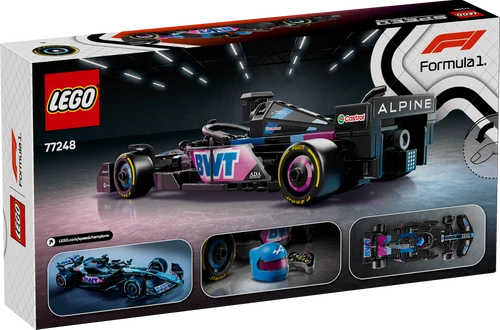 משחק לגו מכונית מרוץ BWT Alpine F1® Team A524 לגילאי 10+