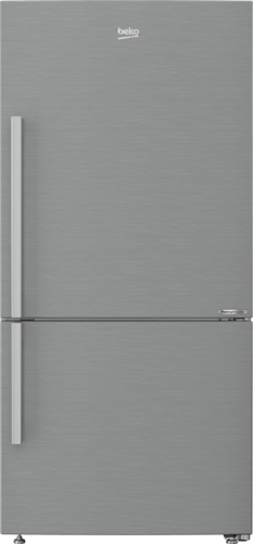 מקרר מקפיא תחתון 580 ליטר דגם CN160241XB בקו Beko נירוסטה כולל התקן מהדרין דורות