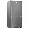 מקרר מקפיא תחתון 580 ליטר דגם CN160241XB בקו Beko נירוסטה כולל התקן מהדרין דורות