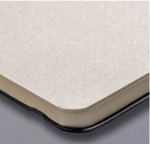 סקצ'בוק A4 עם נקודות איכותי  NOTE BOOK DOTS (שחור)