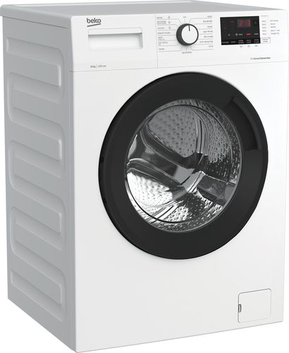 מכונת כביסה 10 קילו Beko WTA10712XSWR לבן | יבואן רשמי שנתיים אחריות