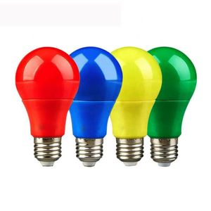 ליבון E27 10W LED ירוק LUXTEN