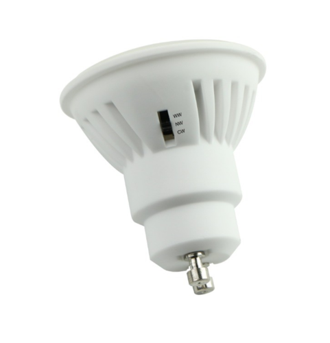 דקרויקה LUXTEN CCT DIP 38* GU10 10W COB
