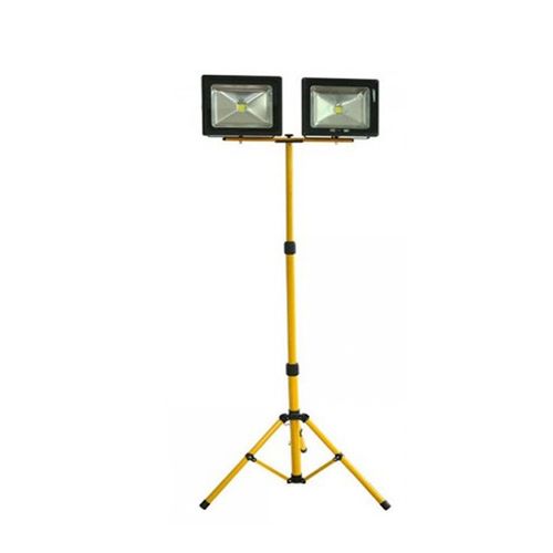 עמוד לפנס הצפה לד IPAD כפול