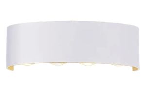 ג"ת אפ-דאון LED 8W אגם W.L לבן