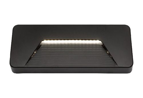שבילון תאורת חומה W.L 3W LED IG-02 שחור ALICE