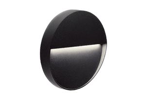 שבילון תאורת חומה W.L 3W LED IG-14 שחור BEACON