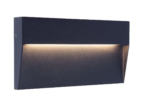 שבילון תאורת חומה W.L 6W LED IG-29 שחור BEACON