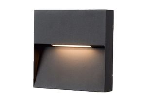שבילון תאורת חומה 3000K 6W LED IG-12 שחור CASORIA
