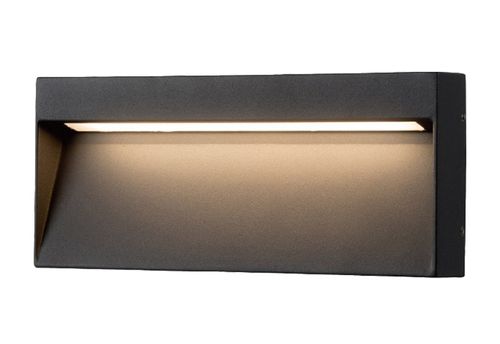 שבילון תאורת חומה 3000K 6W LED IG-13 שחור CASORIA
